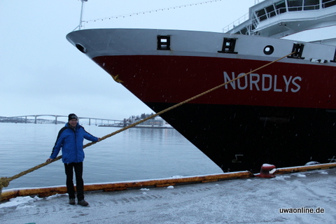 Hurtigruten-Schiff Nordlys